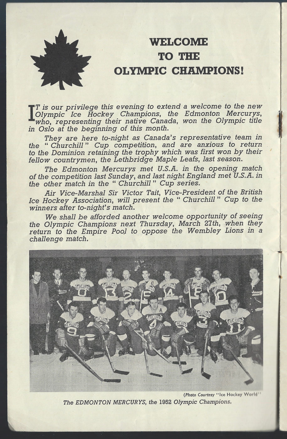 Edmonton Mercurys  The Canadian Encyclopedia