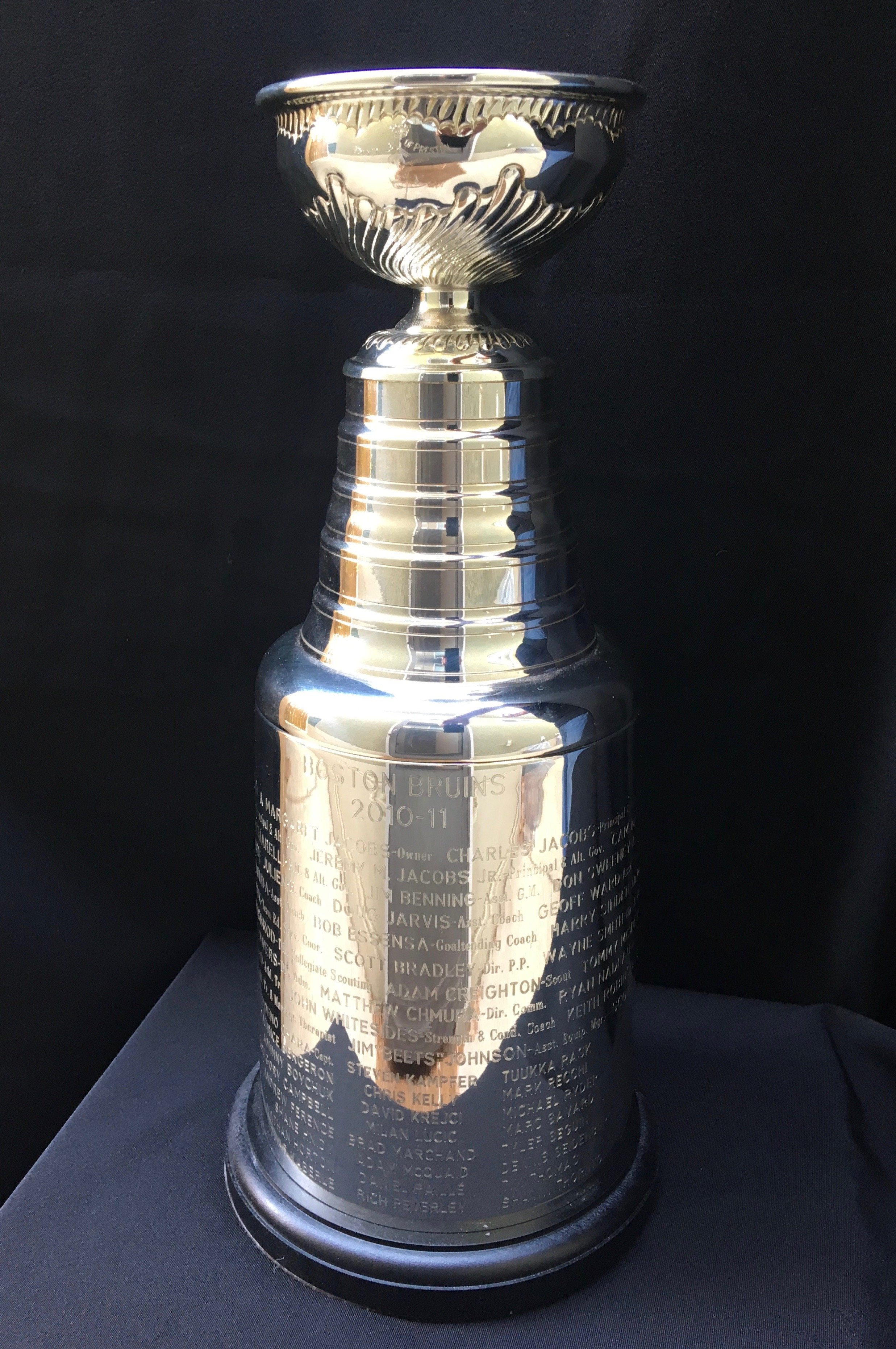 2010-11 Boston Bruins Stanley Cup Trophy