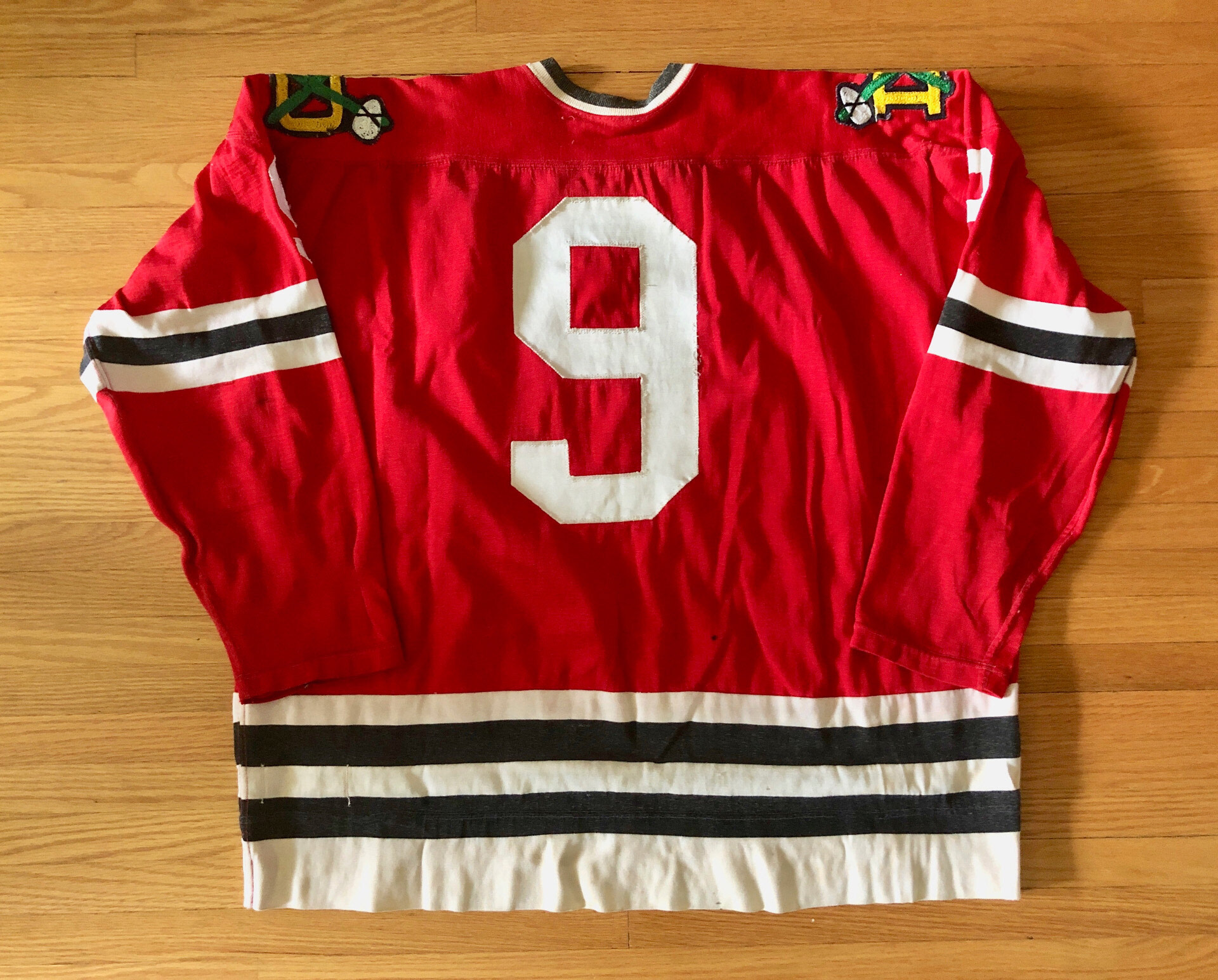 Chicago Blackhawks 1926-27 jersey artwork, This is a highly…